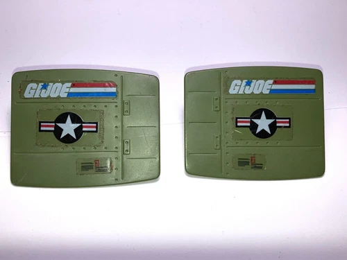 Sky Hawk Wing Panel Right Left 1984 G.I. Joe Hasbro Vintage Vehicle