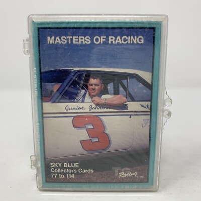 1989 TG Racing Masters Of Racing Sky Blue Card Set 77 To 114 - Sealed