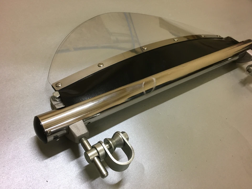 PARABRISAS HARLEY DAVIDSON KNUCKLEHEAD FLATHEAD EL FL VL UL INDIAN CHIEF HANSON Foto 4 de 4