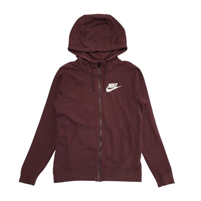 nike maroon zip up