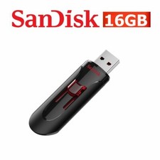 USB 3.0 Flash Drive SanDisk 16GB Memory Stick Pen PC Mac USB Cruzer Glide CZ600