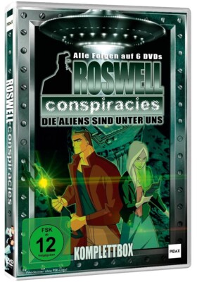 Roswell Conspiracies Komplettbox - Die Aliens sind unter uns - Science Fiction..
