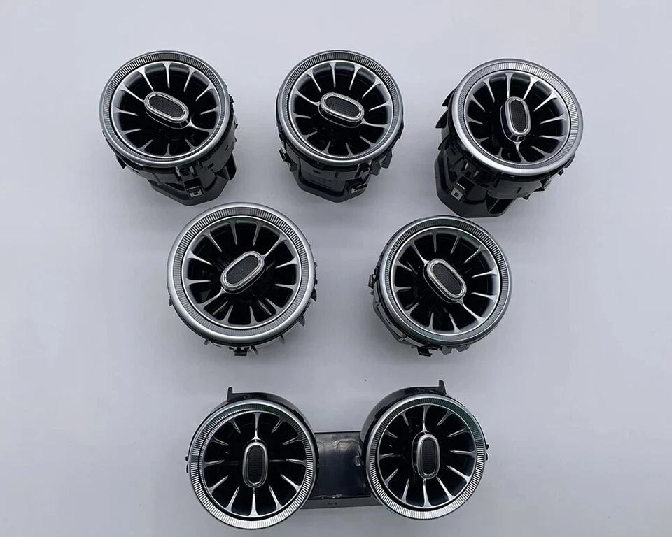 Luz ambiental LED delantera trasera para Mercedes Benz X253 W205 C 7 piezas Foto 2 de 4