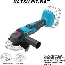 FIT-BAT Small Angle Grinder 125mm Fits Makita Battery (Body Only)