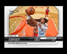 2024-25 Panini Instant Stephon Castle ROOKIE CARD 1/148 SP Spurs #189 RC 🔥