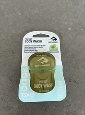 Sea To Summit POCKET BODY WASH 50 Green Tree Fragrance Leaves | Sealed FAST SHIP