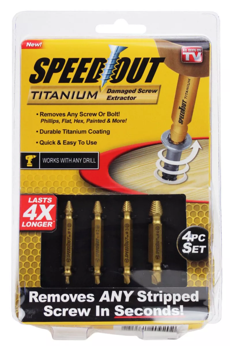 Speed out sale titanium screw extractor