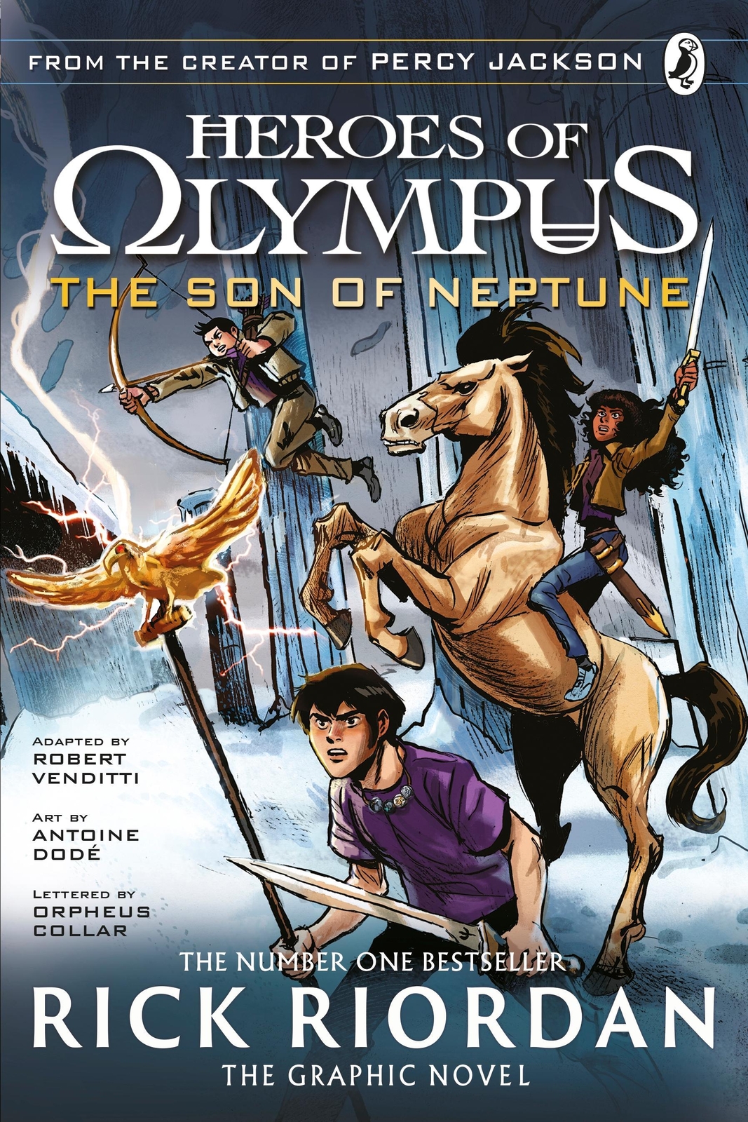 The Son Of Neptune: The Graphic Novel (heroes Of Olympus Book 2)