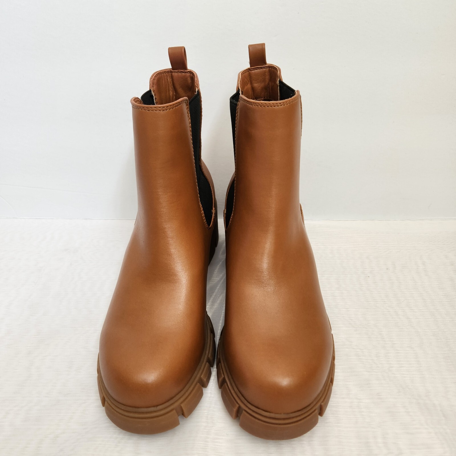 SAOLA Stivaletti Chelsea Madden ragazza donna 9 5 m Tessa suola cognac strappo grossa Y2K