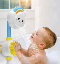 New Bath Toys for Baby Water Game Clouds Model Faucet Shower Water Spray Toy for