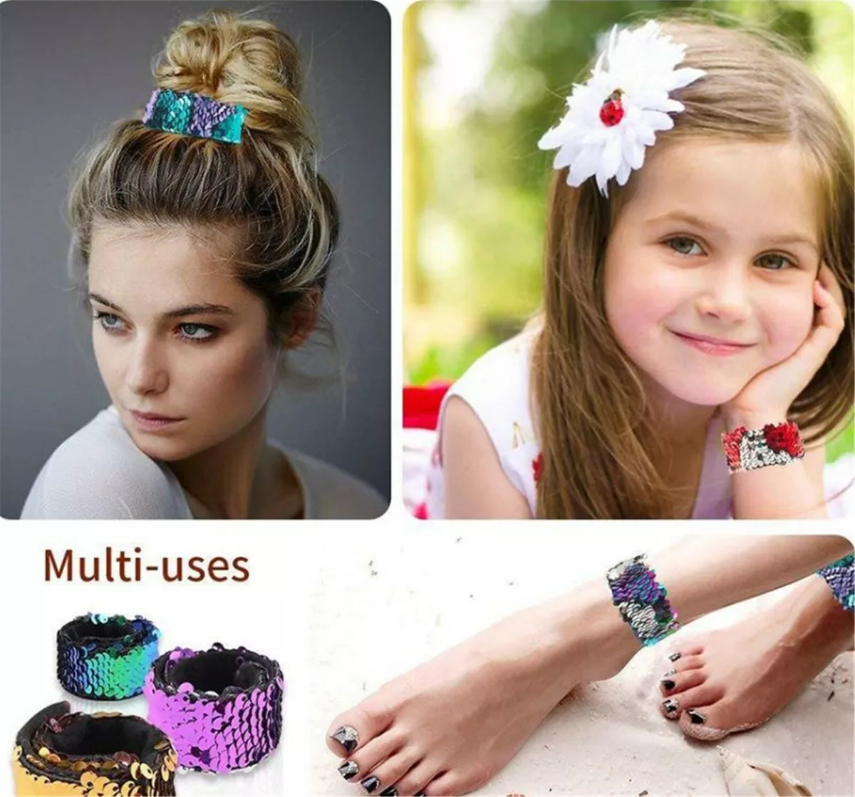 Sequin mermaid bracelet sale