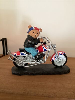 Born 2 Ride Collection Bear To Be Wild The Hamilton Collection Faithful Fuzzies