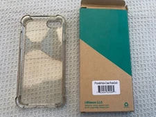 i-Blason Brand Case Designed for Apple iPhone 8 Clear Rose Gold Lightly Used BOX