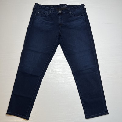 AG Adriano Goldschmied Stilt Crop Jean Womens 32 Cigarette Crop