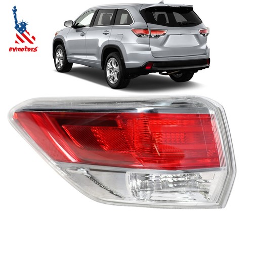 HIGHLANDER 2014-2016 LEFT DRIVER TAILLIGHT TAILGATE INNER REAR LAMP TAIL LIGHT E - Foto 7