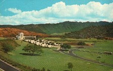 Vintage Postcard Gardens Of The Missing Monument Interior Slope Honolulu Hawaii