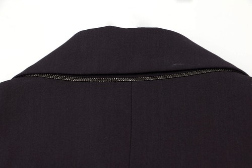 NWT$4495 Brunello Cucinelli Women Double Breasted Blazer Jacket W/Beading42 W242 - Picture 5 of 12