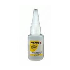 20 x Force Industrial Super Glue 20G - Low Viscosity Fast Setting Cyanoacrylate