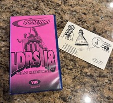 LDRS 18 VHS Tape High Power Rocketry Video Team Redstone Argonia Kansas +