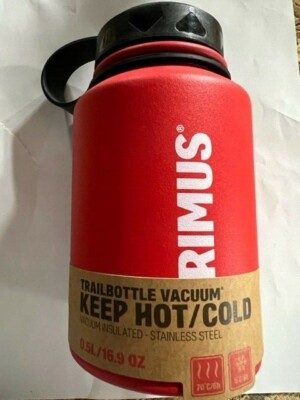 TRAILBOTTLE VACUUM 0.5L SS RED P740210