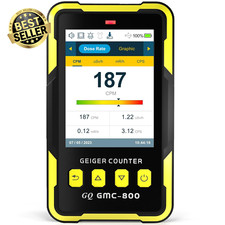 Nuclear Radiation Detector GMC-800 Geiger Counter LCD Display, Beta Gamma X-Ray