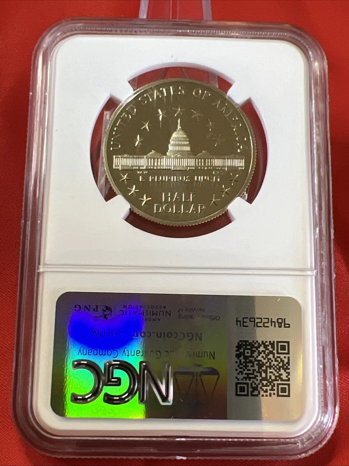 1989 S PF70 UC Congress Congressional Commemorative Half Dollar NGC - Image 4 of 4