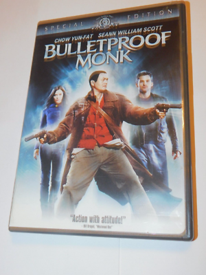 Bulletproof Monk DVD, 2003 Special Edition Chow Yun-Fat Seann