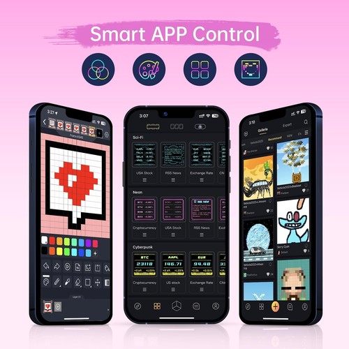 Divoom Times Gate - Cute Gaming Digital Clock with Smart App-Controlled, Supp... - Picture 3 of 7