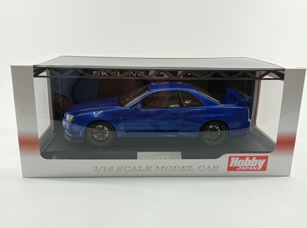 Hobby Japan 1/18 car Nissan Skyline GT-R V spec 1999 BNR34 Hobby Japan 1/18 car Nissan Skyline GT-R V spec 1999 BNR34