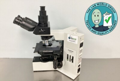 Olympus BX40 Microscope Trinocular with Warranty SEE VIDEO