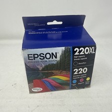 Epson 220XL Black  220 Color Ink Cartridge Pack Expired