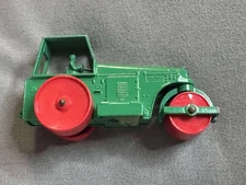 Vintage Matchbox Lesney No. 1 Aveling Barford Road Roller Green/Red 1950s