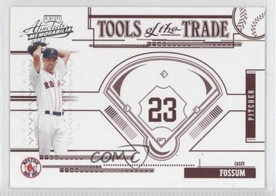 2005 Playoff Absolute Memorabilia Tools of the Trade Red /250 Casey Fossum 0j5