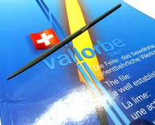 Crossing File Swiss Made Fine Cut # 2 Vallorbe Needle FIle 20cm  7-7/8"