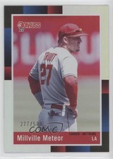 2022 Panini Donruss Retro 1988 Variation Career Stat Line /500 Mike Trout 04br