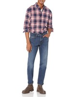 Herren Slim-Fit-Jeans 34W/30L Mittlere Waschung Amazon Essentials Denim