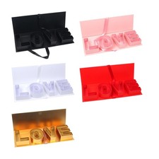 Empty Flower Gift Box Container Multipurpose  Day Gifts Love Packaging Case for