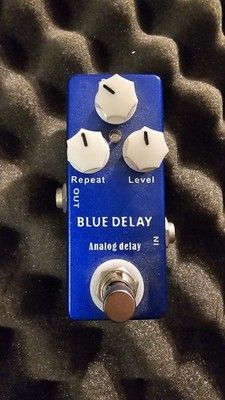 Blues Analog Delay Chorus Guitar Effect Pedal True Bypass
