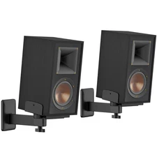 Pair of Adjustable Speaker Wall Mount for Klipsch Bookshelf Speaker Mount - H...