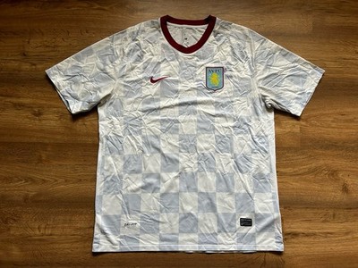 ASTON VILLA ENGLAND 2011/2012 AWAY FOOTBALL SHIRT JERSEY NIKE
