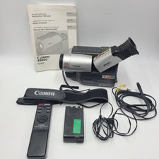 Canon ES400V Hi8 Video8 8mm 320X Zoom Video Camcorder VCR Transfer Working READ