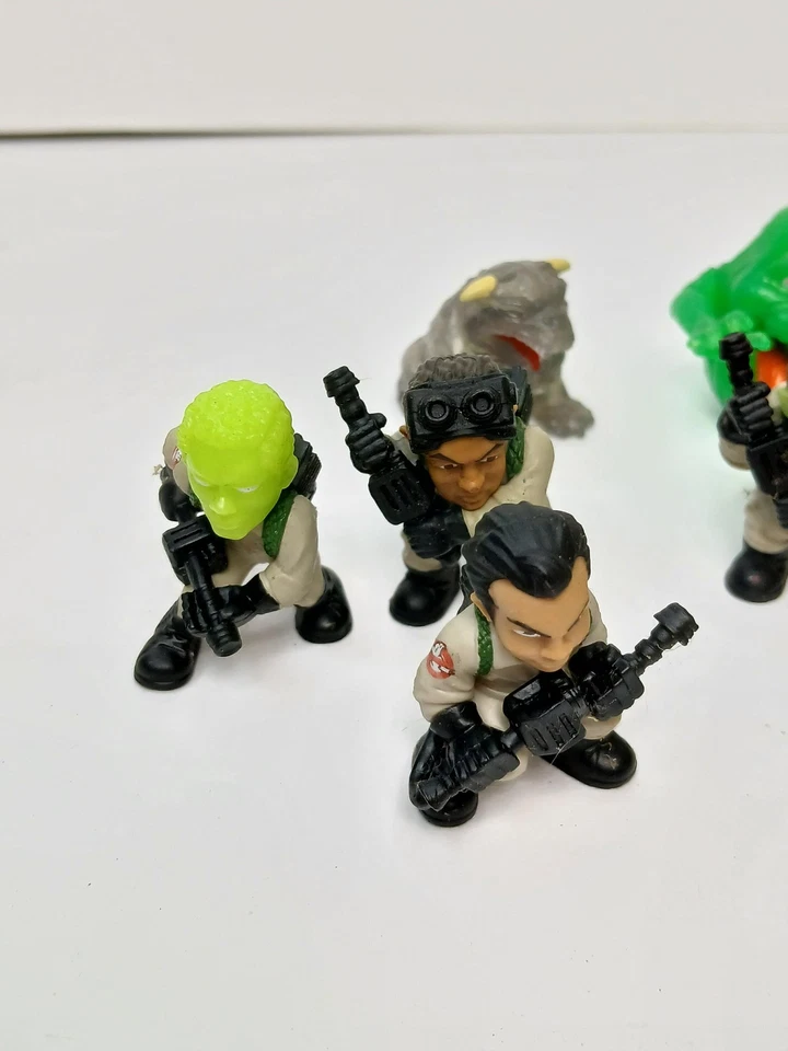 Ghostbusters Mini Figures Lot of 8 Slimer Terror Dog Ray Egon Venkman Zeddemore - Image 4 of 4