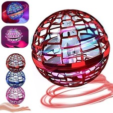 2026 LED Flying Ball Boomerang Spinner Toy Mini Drone UFO Boy Girl Gifts Toys UK