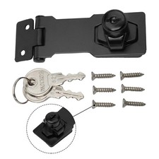 With Key Hasp Lock Drawer Double Door Cabinet Lock Drawer Locks Padlock Hasp