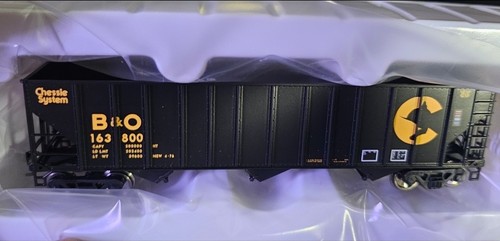 Sistema de ajedrez Bowser escala HO B&O #163800 100T tolva de tres bahías STOCK #43506 | Condition: New