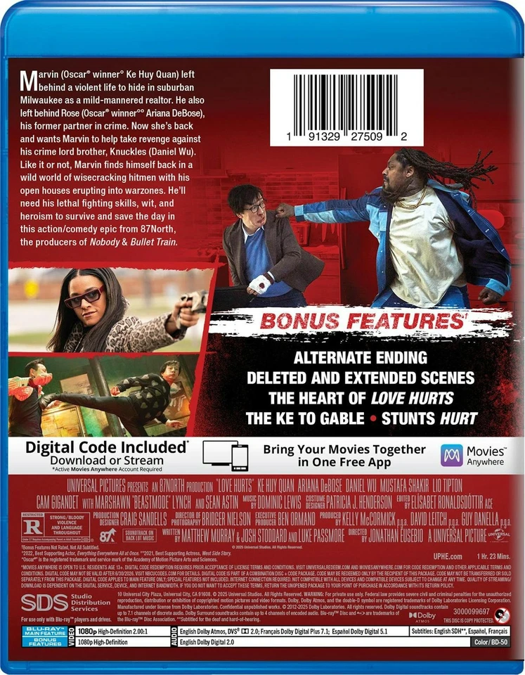 Love Hurts - Collector's Edition Blu-ray + Digital Blu-ray  NEW - Image 4 of 4