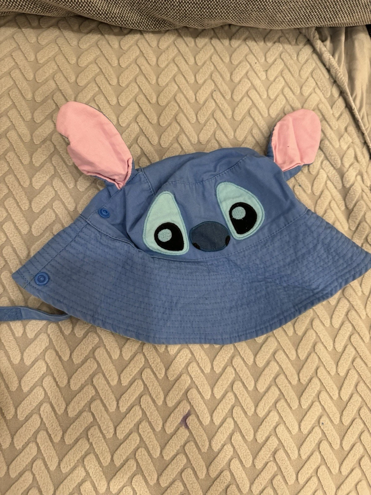 Disney Baby stitch Bucket Hat Size 12-18 Months