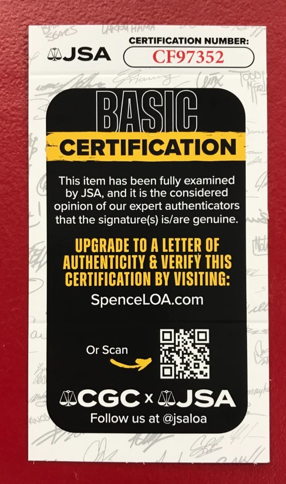 Foto firmada por Enos Slaughter 8x10 certificado JSA con certificado de autenticidad #9 MLB S.L. Cardenales HOF '85! Foto 4 de 4