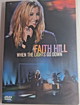 Faith Hill: When The Lights Go Down DVD 2002 Live Concert Performance
