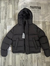 Trapstar Decoded Hooded Puffer Jacket 2.0 Bla...